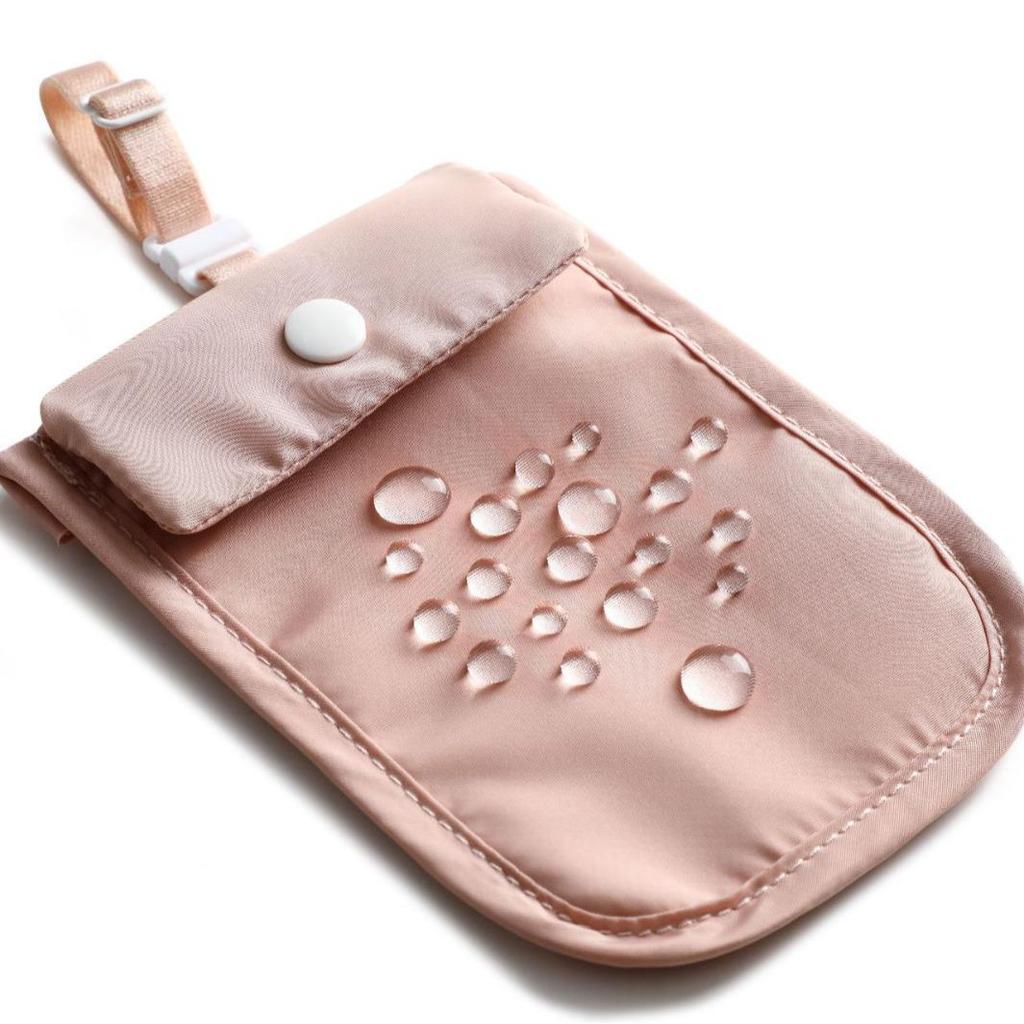 Şık Naylon Bozuk Para ve Kartlık: Kadınlar için Ultra İnce, Vücuda Oturan ve Gizli Stil Seyahat Çantası