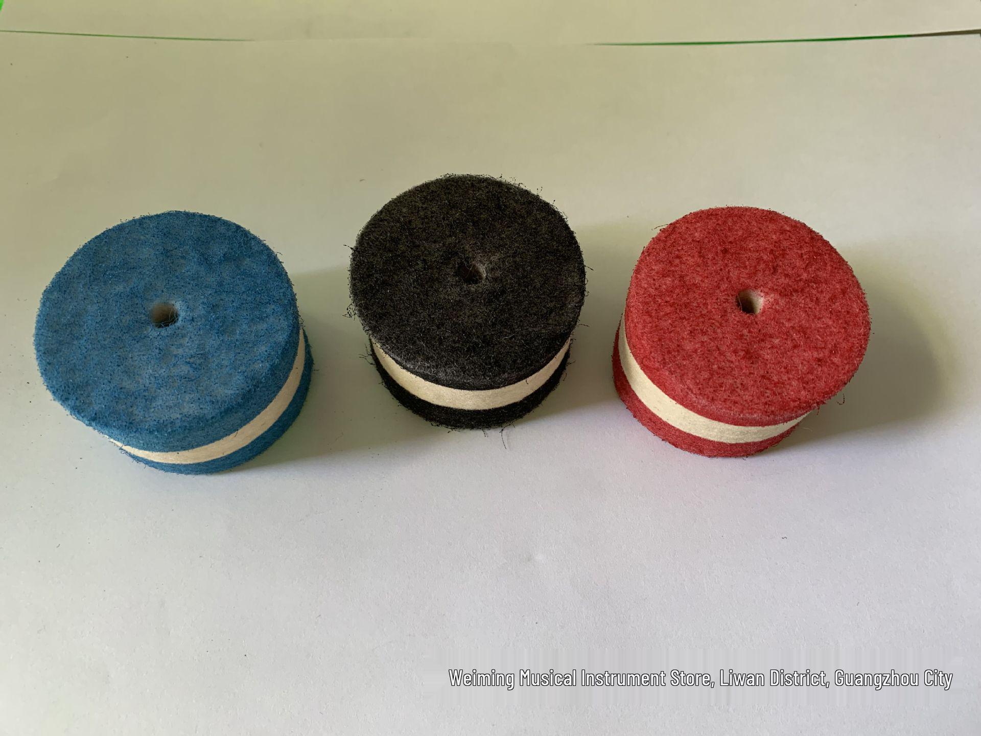 Black Gold Drum Set Accessories: Pedal, Stand, Felt Head Hammer (Excludes Crossbar) Black and Red Felt Pedal Hammer