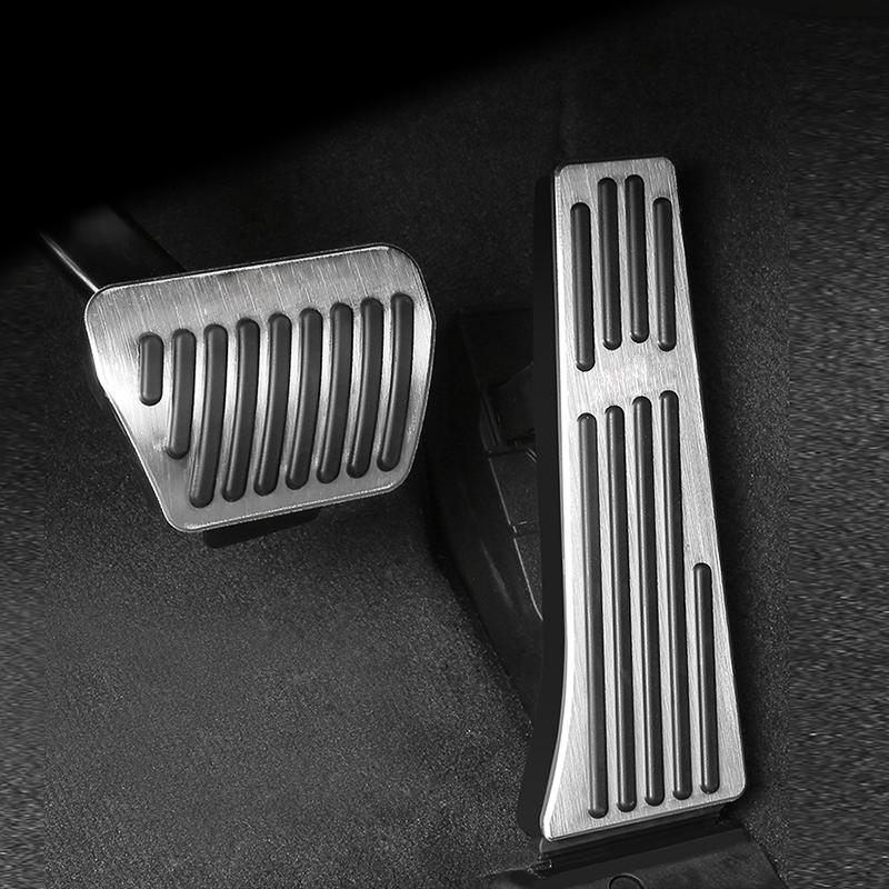 Aluminum Car Foot Pedals For BMW IX IX5  2022 2023 Accelerator Gas Fuel Brake Pedal Rest Pedal Pads Mats Covers