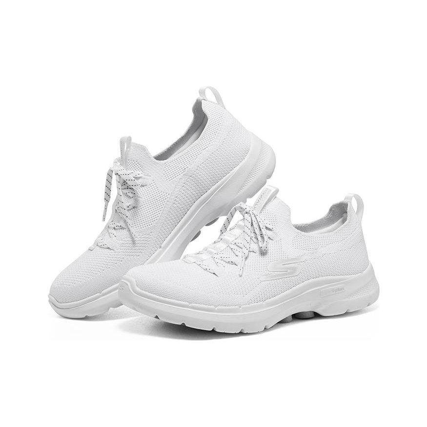 Skechers Go Walk Radiant Summer 'White Silver' Women's 124620-WSL