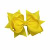 European & American Trendy Kids' Solid Color Bow Swallowtail Hair Clip