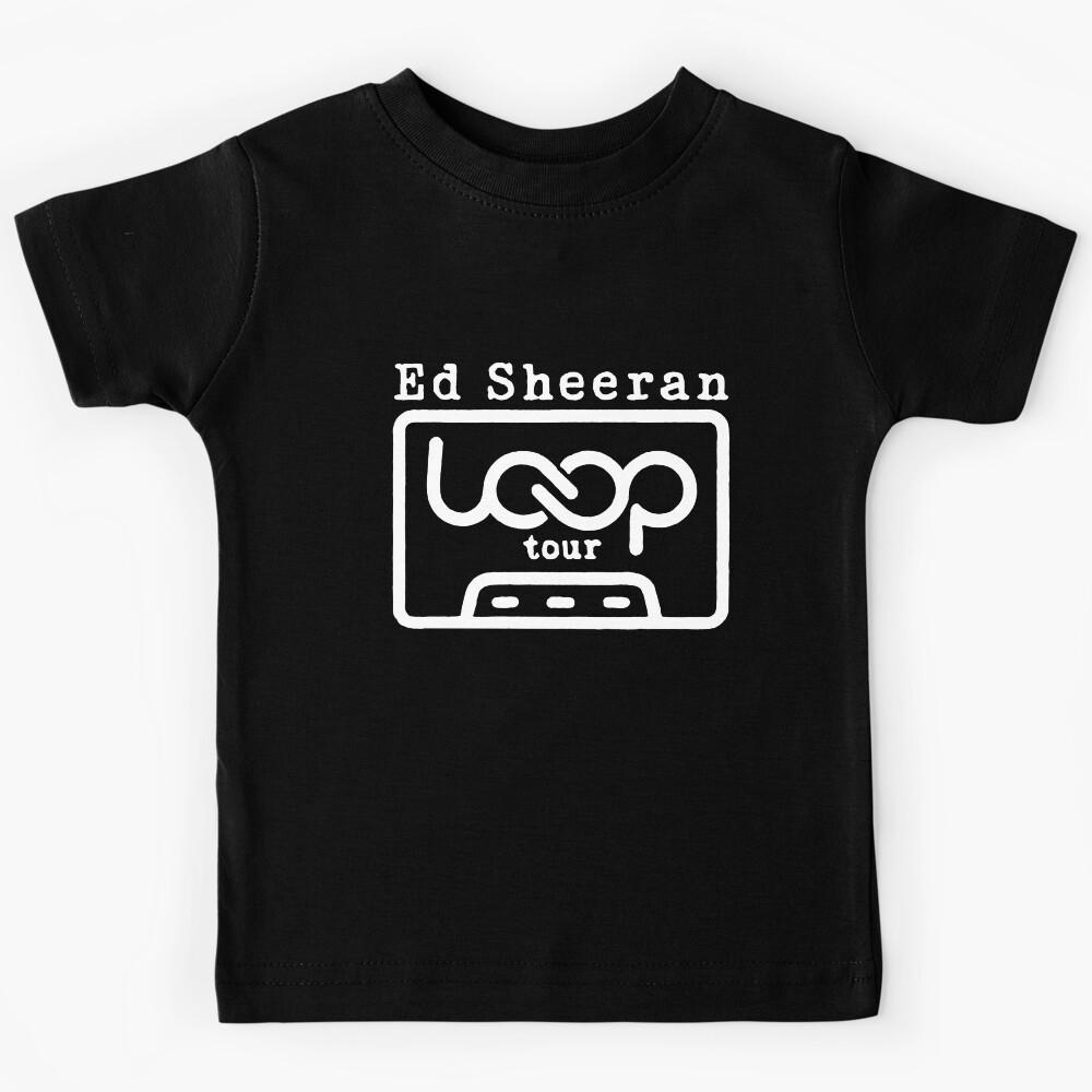 Ed Sheeran Loop Tour Math Play Concert Kids T-Shirt 140