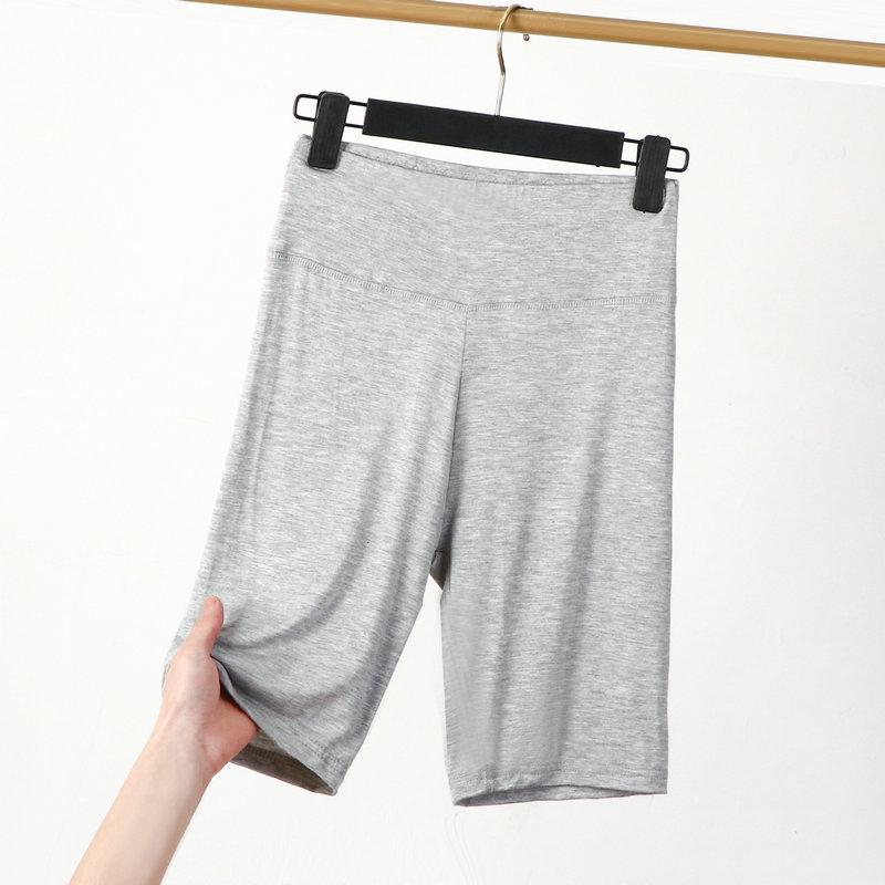 Женские модальные шорты-леггинсы для защиты от просвечивания больших размеров - Летние леггинсы длиной до колена 8XL