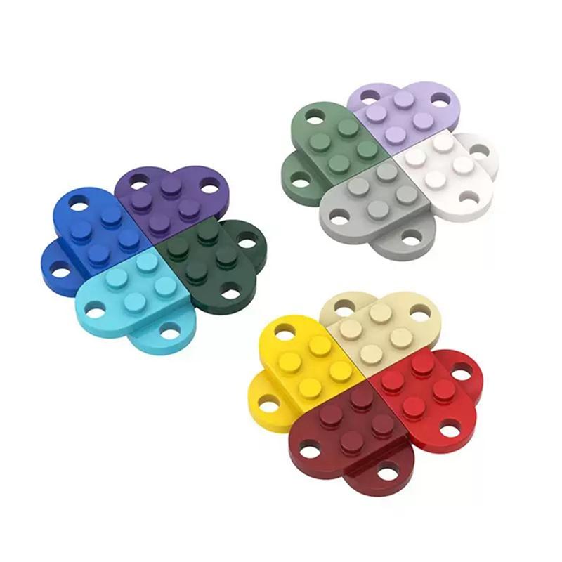 60 STÜCKE VERBINDUNGSPLATTE 2X2 Kompatibel mit 3176 Anhänger Selbstverriegelnde Steine Bausteine Spielzeug Zubehör