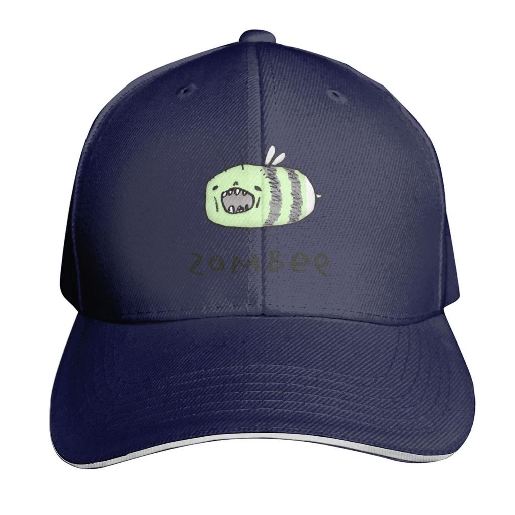 Zombee Baseball Cap Curved Brim Classic Fit Low Profile Unstructured Unisex for Unisex Women
