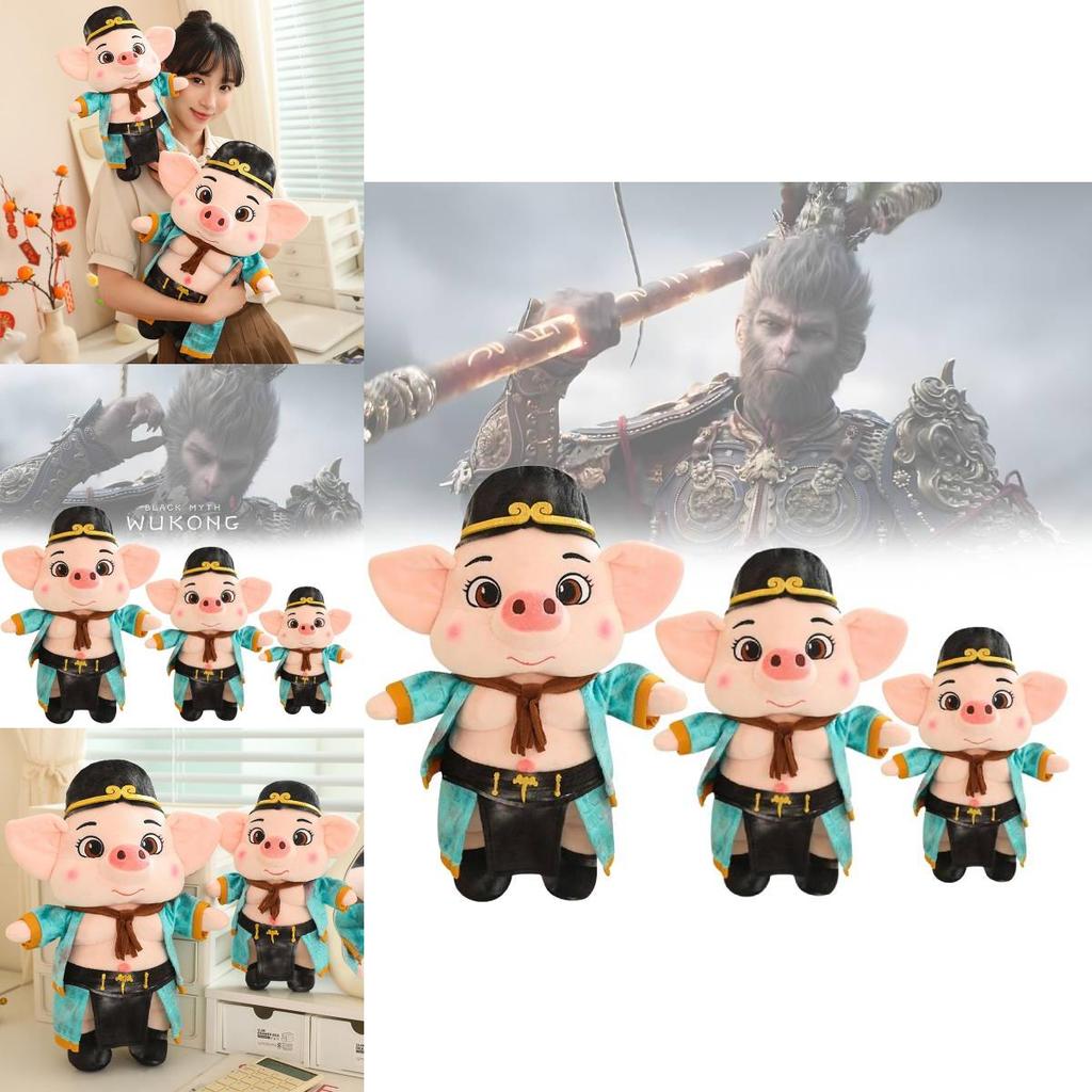 Adorable Pig Plush Doll Cute And Soft Stuffed Toy For Kids With Various Sizes