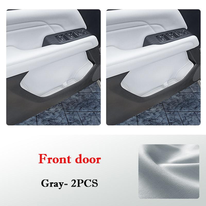 For Haval H9 2026 2026 Car Door Slot Storage Box Leather Protective Pad Cover WaterProof Organize Barrel Interior Accessories