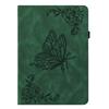 For Xiaomi Redmi K Pad Case Butterfly Flower Imprint PU Leather Tablet Cover with Card Slots