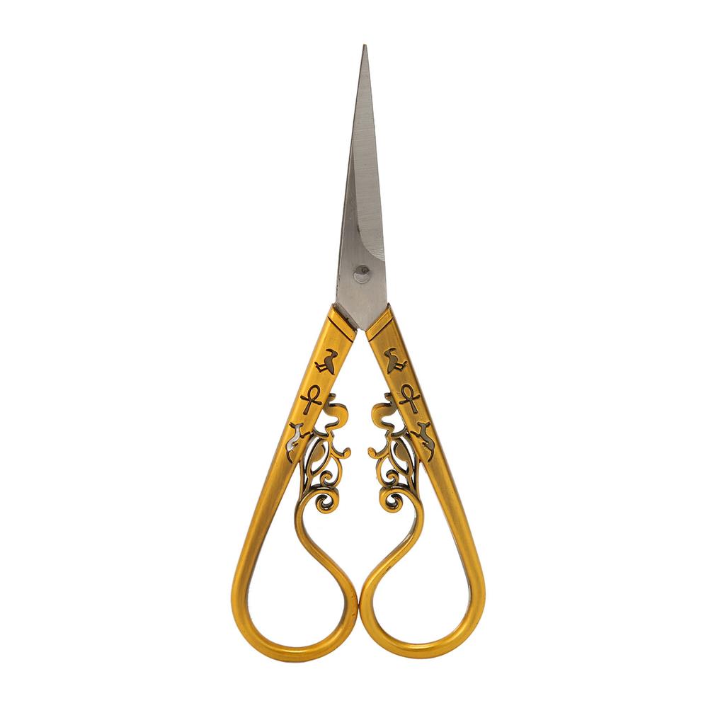 Embroidery Sewing Scissor Vintage Scissor Portable Stainless Steel Retro Scissors for Needlework Crochet