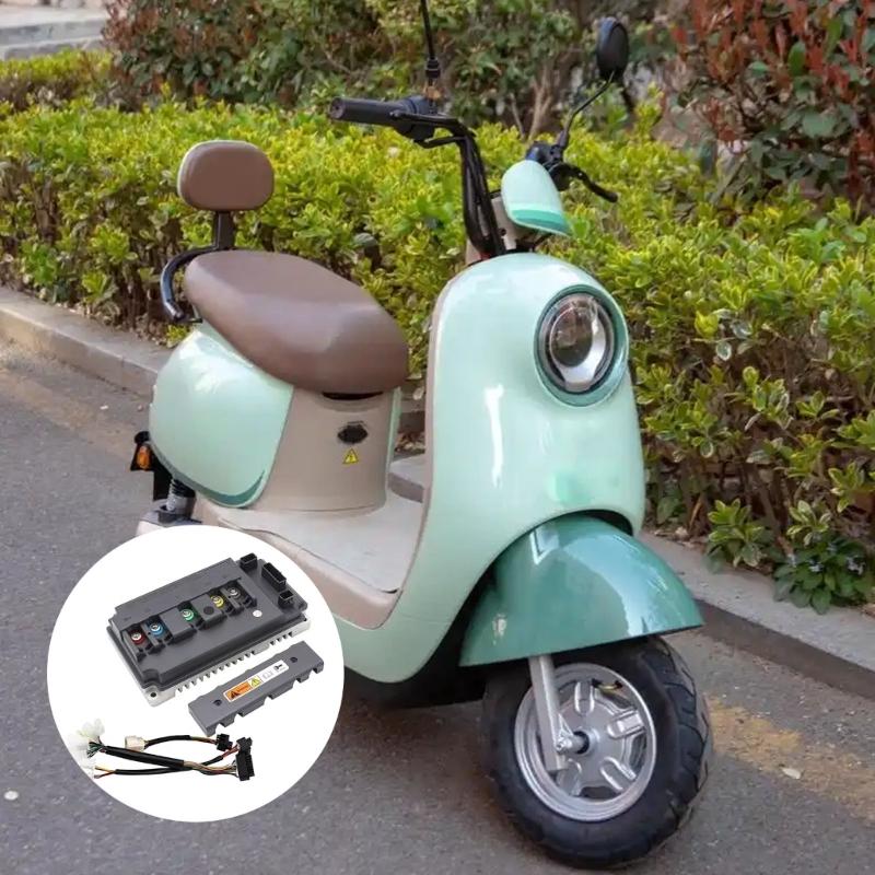 Upgraded Alloy Housing E Bike Controller 2KW-3KW Adjustable Motor Parameters Advanced Cooling System EM100 72350 72400