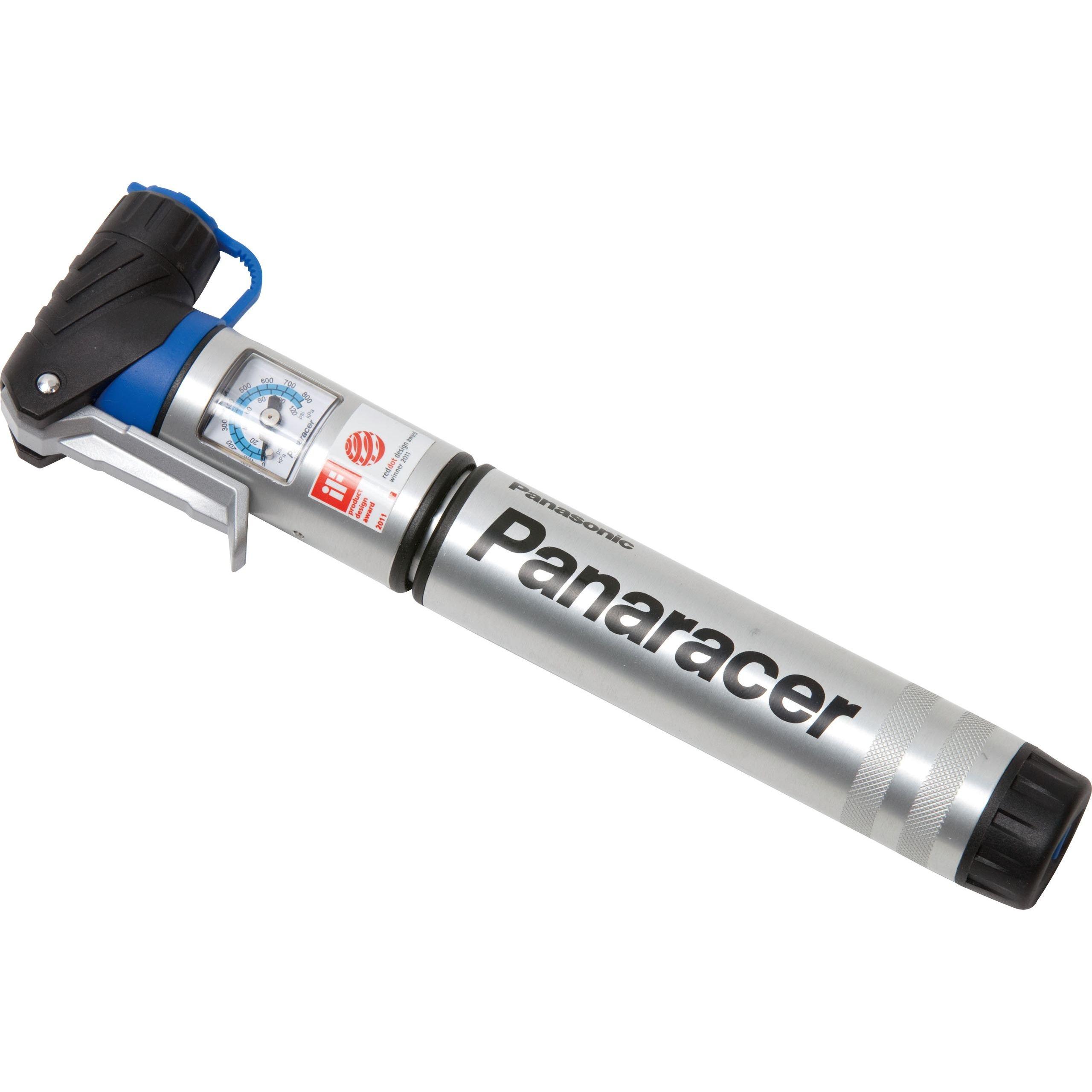 

Panaracer Portable Mini Pump, Compatible with Schrader and Presta Valves, BMP-20AGA-S