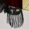 Mysterious Half Face Mask Tassel Design Party Mask Fashion Fox Mask  Masquerade