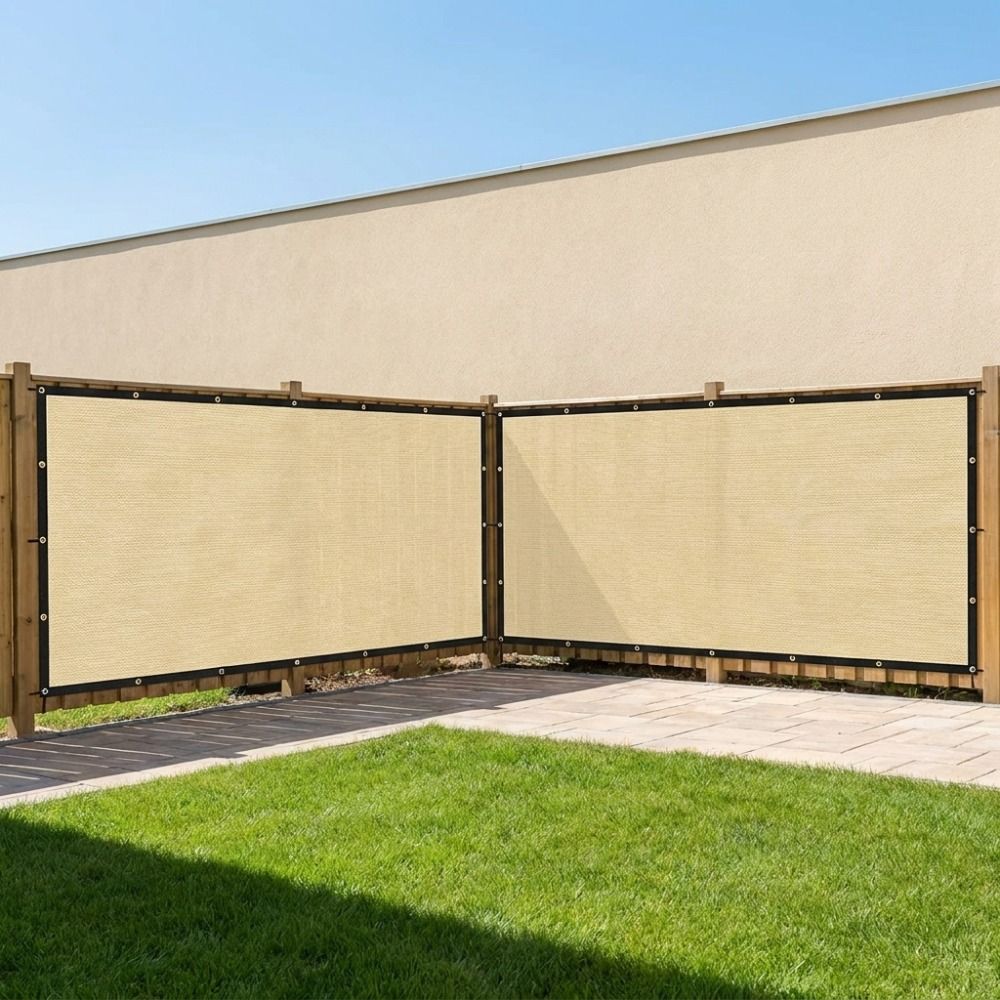 Sun Protection Yard Heat Insulation Privacy Net Railing Shade Cloth Screen  Car Shed Awning