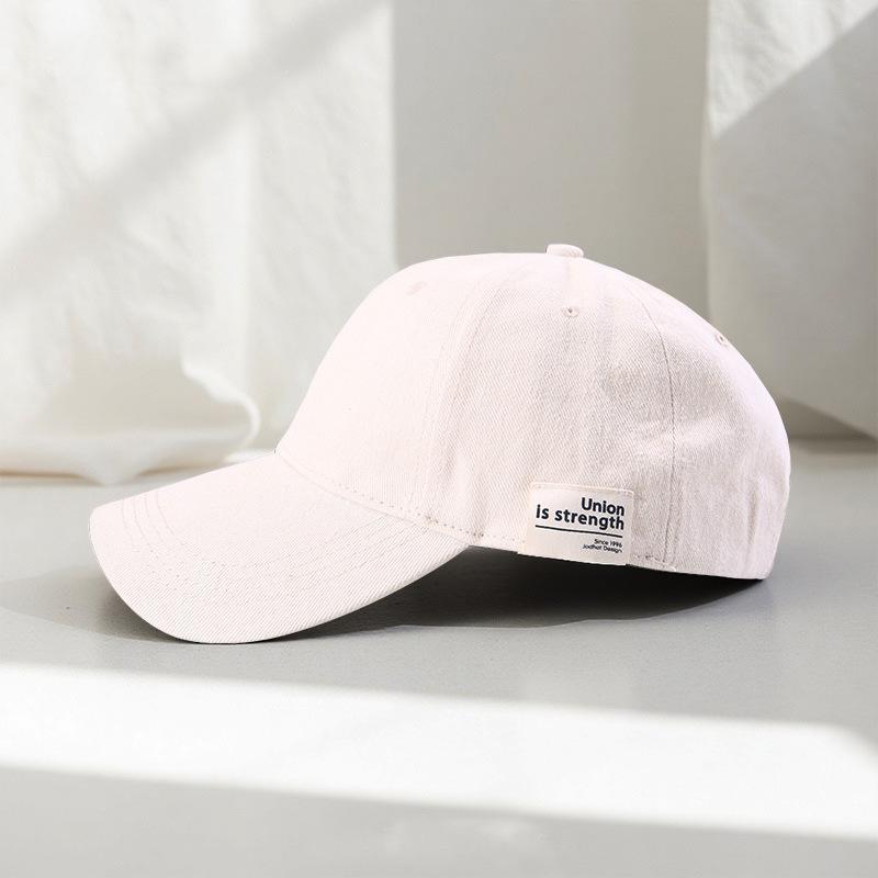 Fashion Small Cloth Standard Polished Baseball Cap Spring and Autumn Sky Green Men and Women Versatile Street Shading Shows Small Face