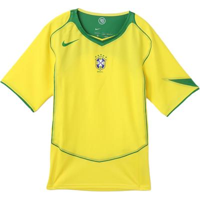 Nike Maillot de Football Unisexe Brésil 2004 Réédition HV4426-741