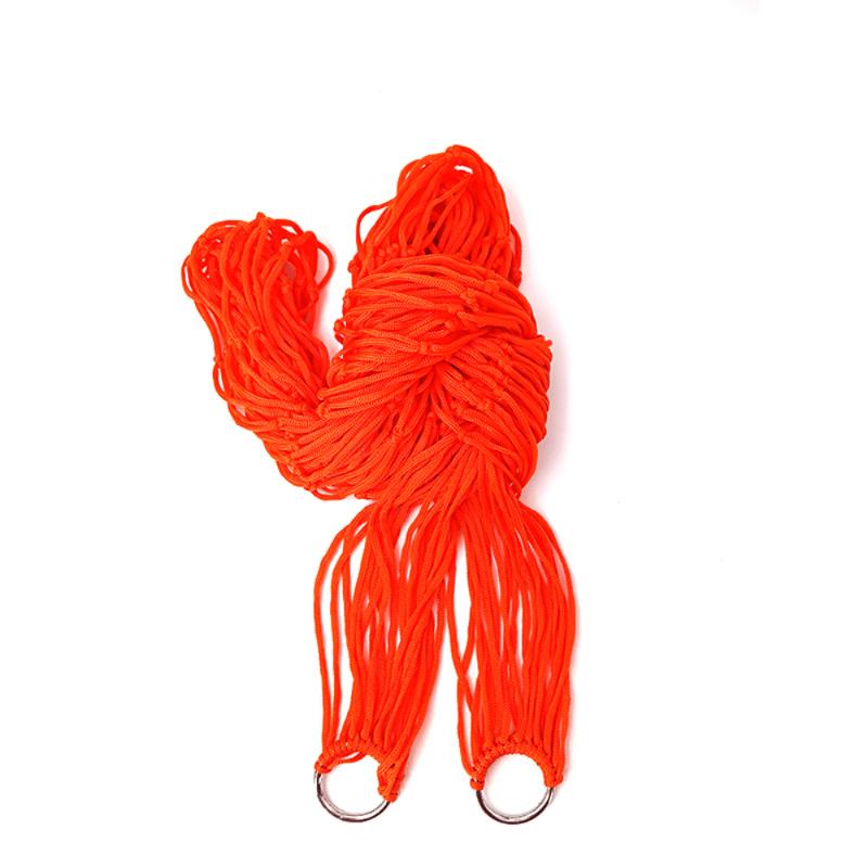 Durable Thickened Nylon Outdoor Hammock - Multifunctional Green Mesh Swing, Suitable for Gardens and Beaches