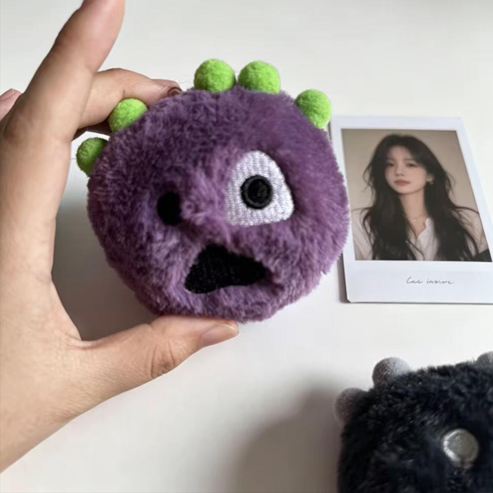 Süßer Cortisball Flauschiges Monster Plüsch Schlüsselanhänger Weicher Stofftier Schlüsselanhänger Rucksack Anhänger Dekoration Sammlerstück Geschenk Für Fans