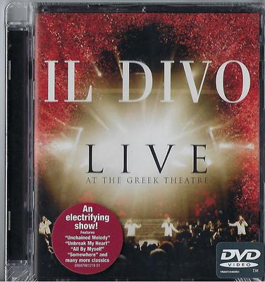 DVD IL DIVO - Live at the Greek  88697981219 Syco Music 2006 US Pop Použité