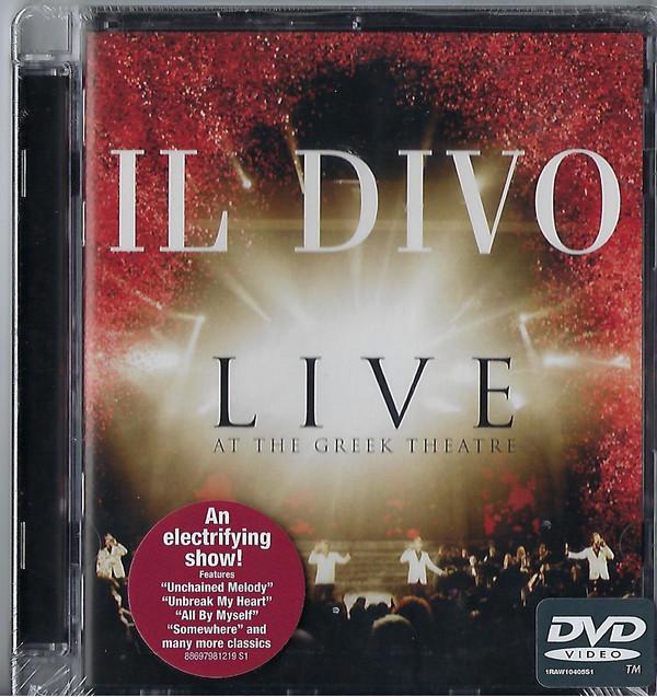 

DVD IL DIVO - Live at the Greek 88697981219 Syco Music 2006 US Pop Used