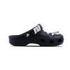 Crocs Baya EVA Pink Strap Love Shoes Beya Beach Hand-Drawn Sweet Cartoon Niche Versatile Campus Style Hole Shoes Unisex Same Black