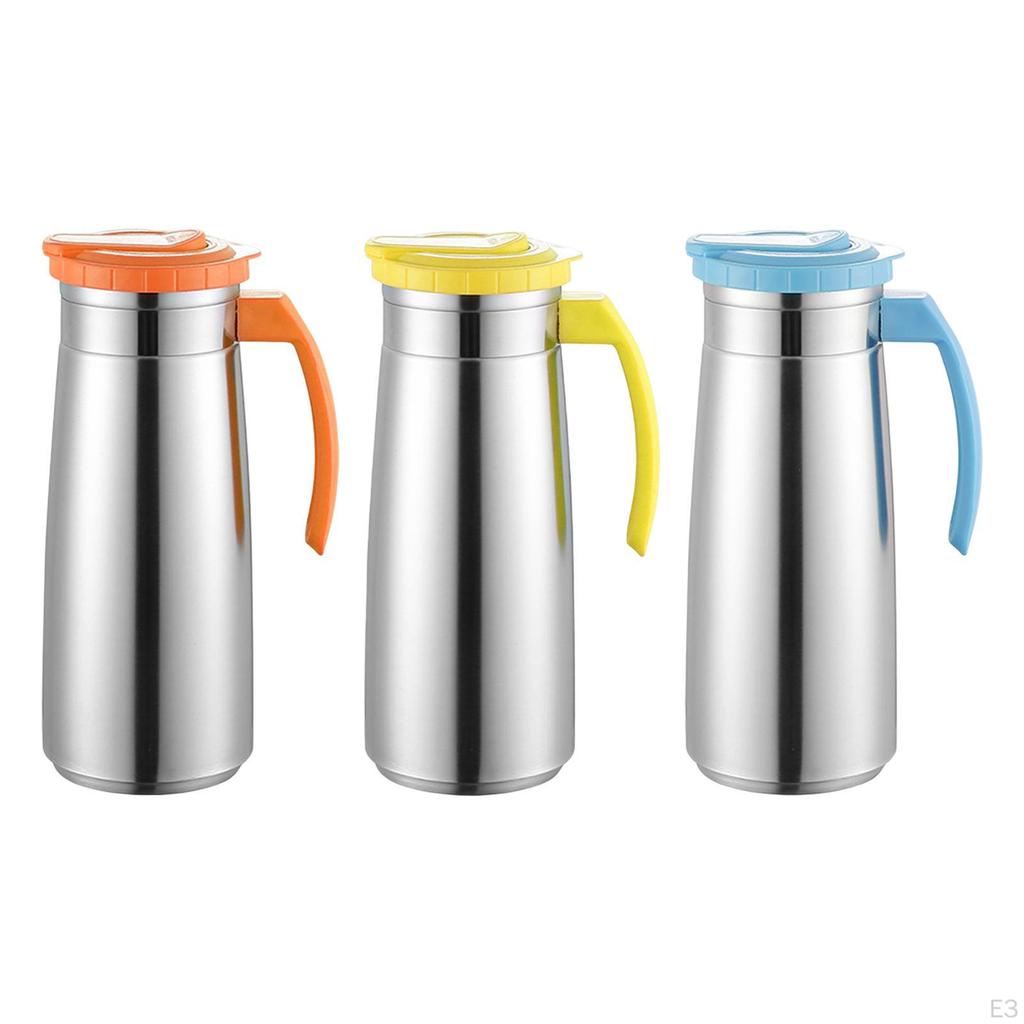 1.3L Reusable Carafe with Handle for Cold Beverages and Kitchen Use