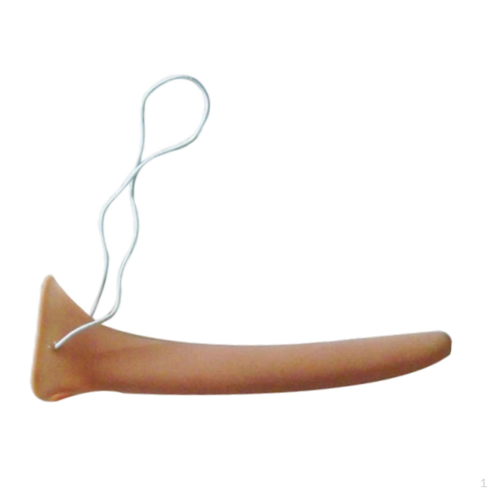 

Long Fake Nose Costume Accessories Fancy Dress Party Favors Latex Prosthetic for Masquerade