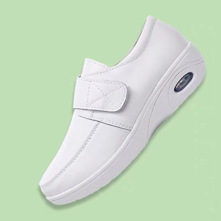 Medical shoes Female nurse shoes Not tired feet Air cushion Soft sole Breathable non-slip Comfortable wedge heel