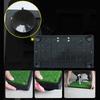 Durable Golf Swing Practice Trainer Adjustable Golf Hitting Aid Simulators Golf Swing Training Mat Golfing Accessory