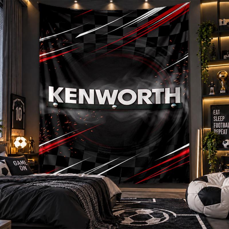 Wall Hanging Tapestry Kenworth Print Cloth for Living Room Bedroom Home Decor