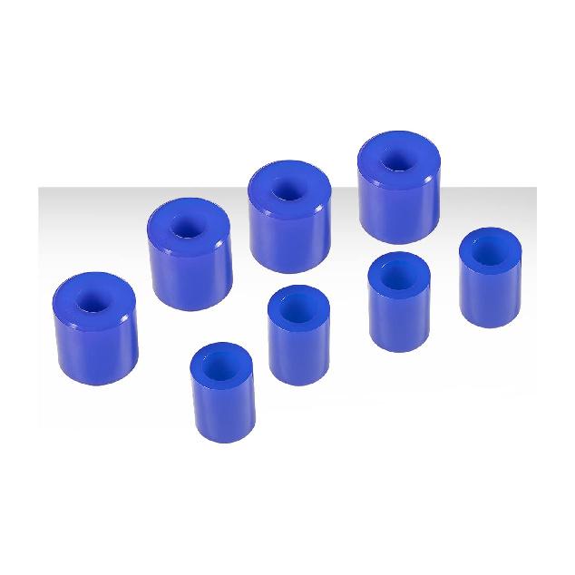 8 Pack Hood Roller Bushings For Peterbilt 357, 375, 379, Reference Part 13-04391, 13-03593, 377 With J Style Hinges, Polyurethane Hood Roller Bushing