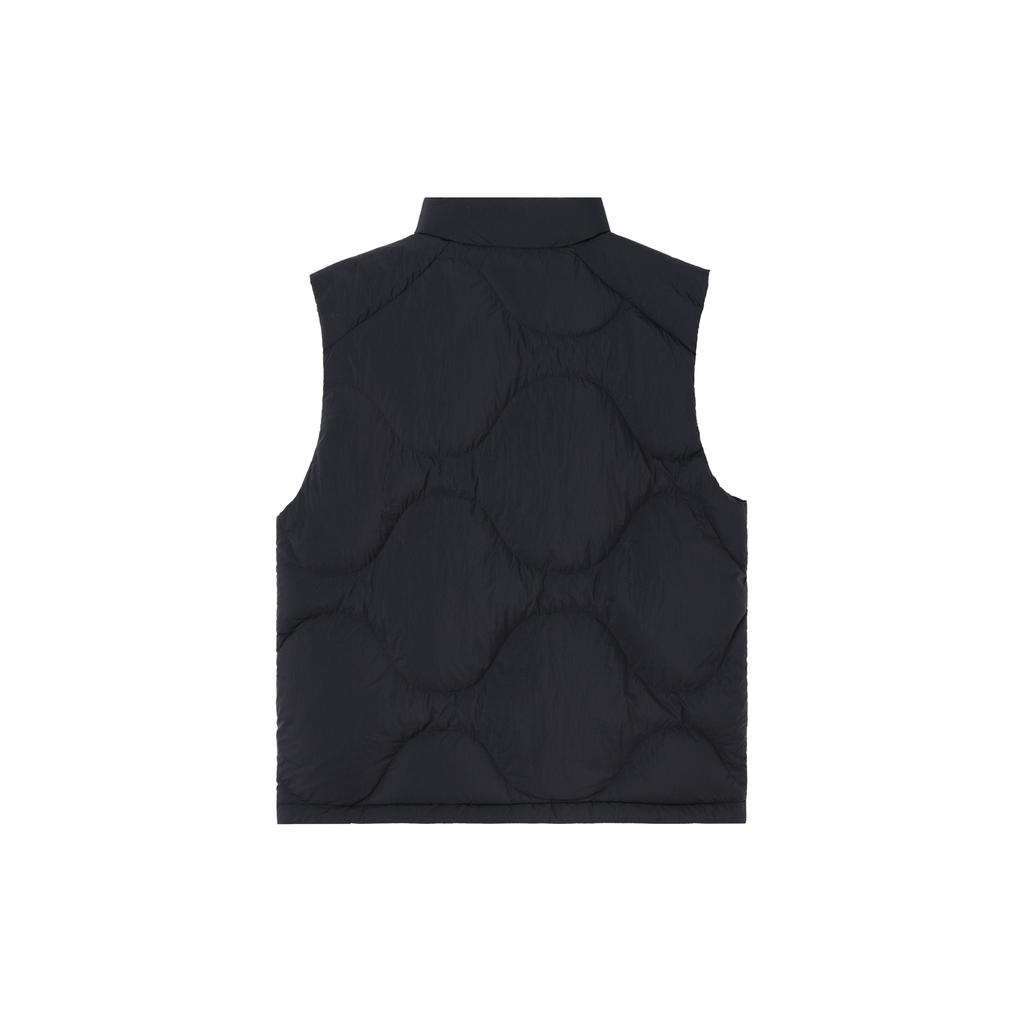 adidas Down Vests Men's Black Stand Collar Moderate JG5937