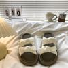 Thick-soled slippers women's outer wear summer new models with skirts, bows, one-word cool slippers women