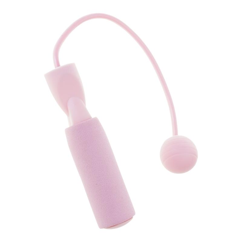 

Indoor Ropeless Jump Rope Professional Sports Jump Rope With Heavy Balls Adult Weighted Skipping Rope Fitness Equipment розовый