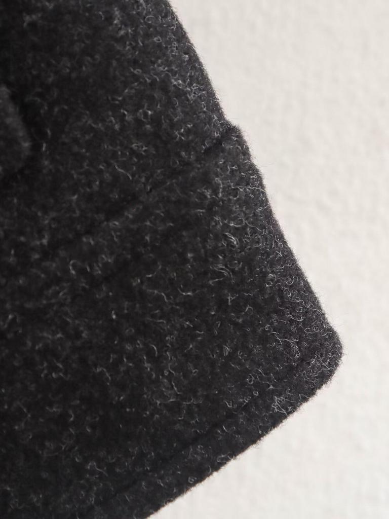 Autumn 2024 Women's European & American Style Tweed Zipper Pocket Jacket