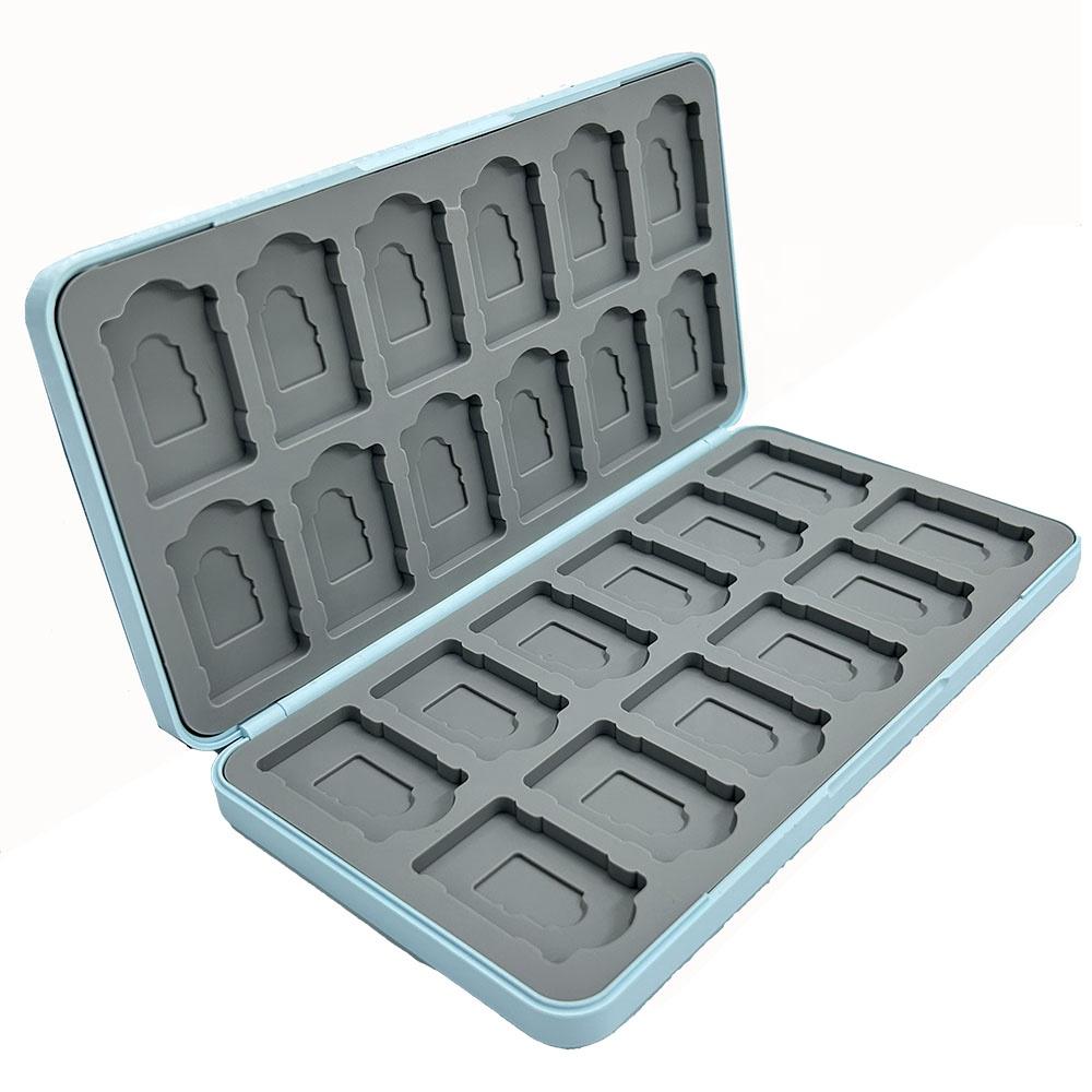 24-Card Magnetic Card Case Organizer Hard Case for Nintendo Switch 2 OLED Lite Professional Protective Memory Game Case