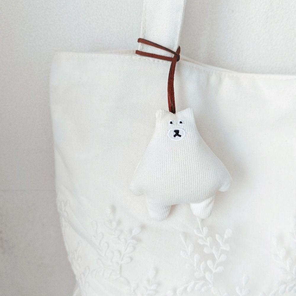 Cloth Bear Bag Pendant Cookie Animal Lanyard Casual Cue Backpack Decoration Decorations