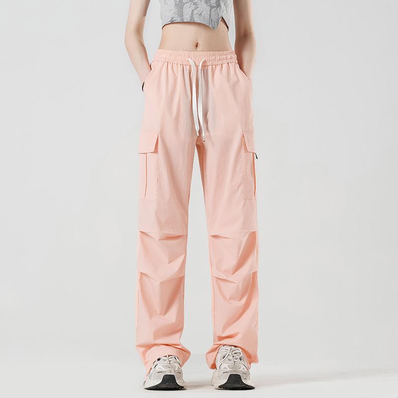 Hip Hop Street Overalls Mens Multi Pocket Loose Straight Leg American Cargo Pants Retro Fashion Streetwear Harajuku Couple Trousers