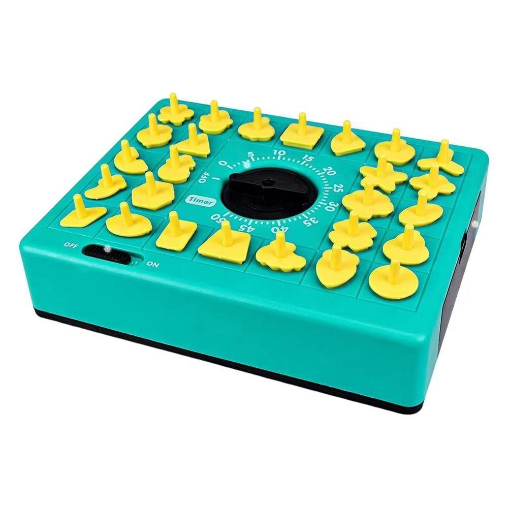 Pop Up Time-Matching Puzzle Toy Family Fun Time Board Puzzle Toy Children Adult