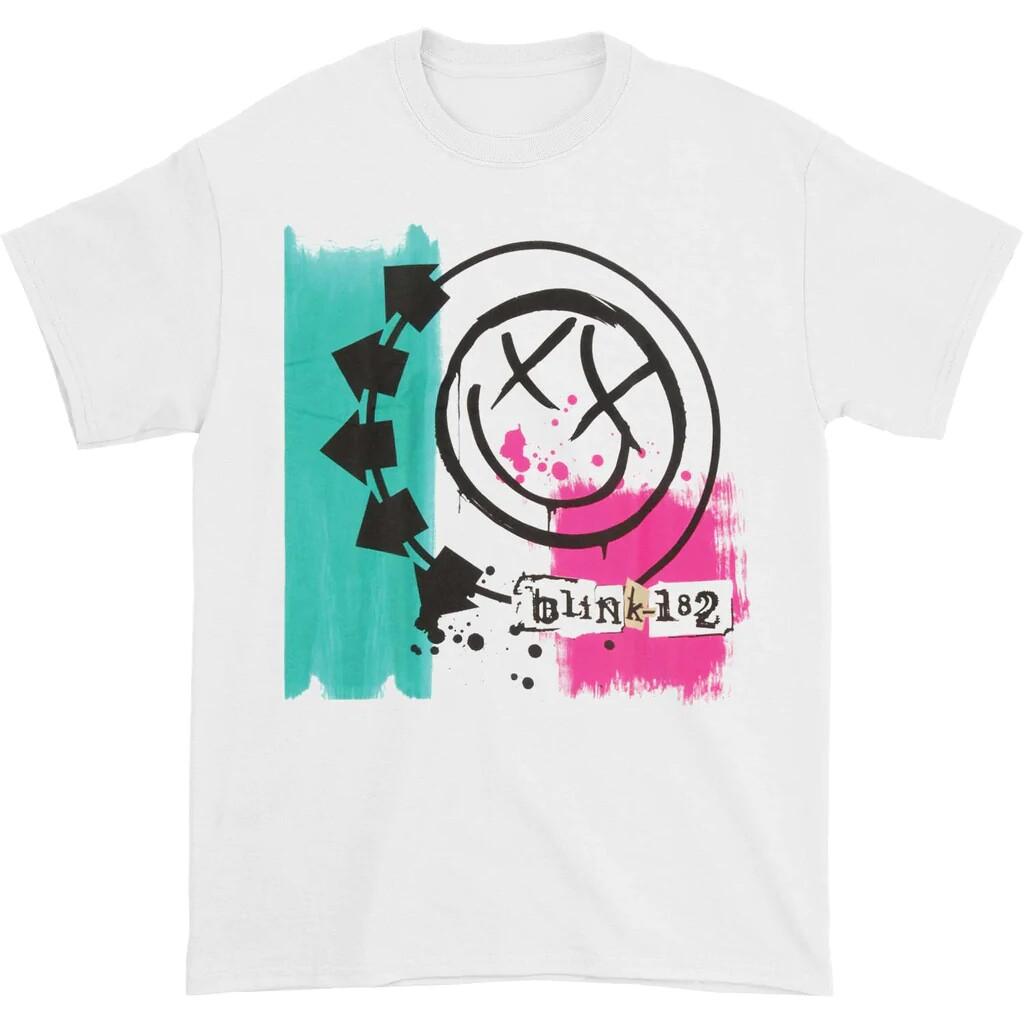 Blink 182 Blink 182 Punk Band Casual T-Shirt Men s and Women s Luxury Band Brand Top 2026 S разноцветный