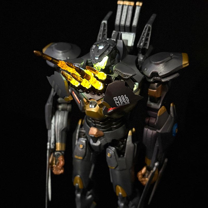 Pacific Rim Striker Eureka Jaeger Action Figure, Australian Armor, Multi‑Articulated Joints Collectible Robot Toy Gift