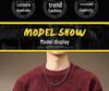 Men's Heavyweight Wool Hoodie - Spring/Autumn Round Neck, Loose Long Sleeve T-shirt, Printed Casual Base Layer