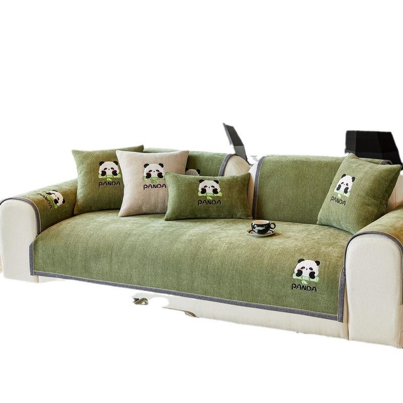 Chenier Sofakissen Universell für alle Jahreszeiten, Vollbezug Sofasitzkissen, Schlicht Modern Leichter Luxus Rutschfest Armlehne Rückenhandtuch