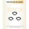 Brake Pressure Switch with Brake Line Seal Kit Compatible with Polaris Ranger XP 1000 -2024, RZR 2016-, Sportsman and General Replaces for Polaris