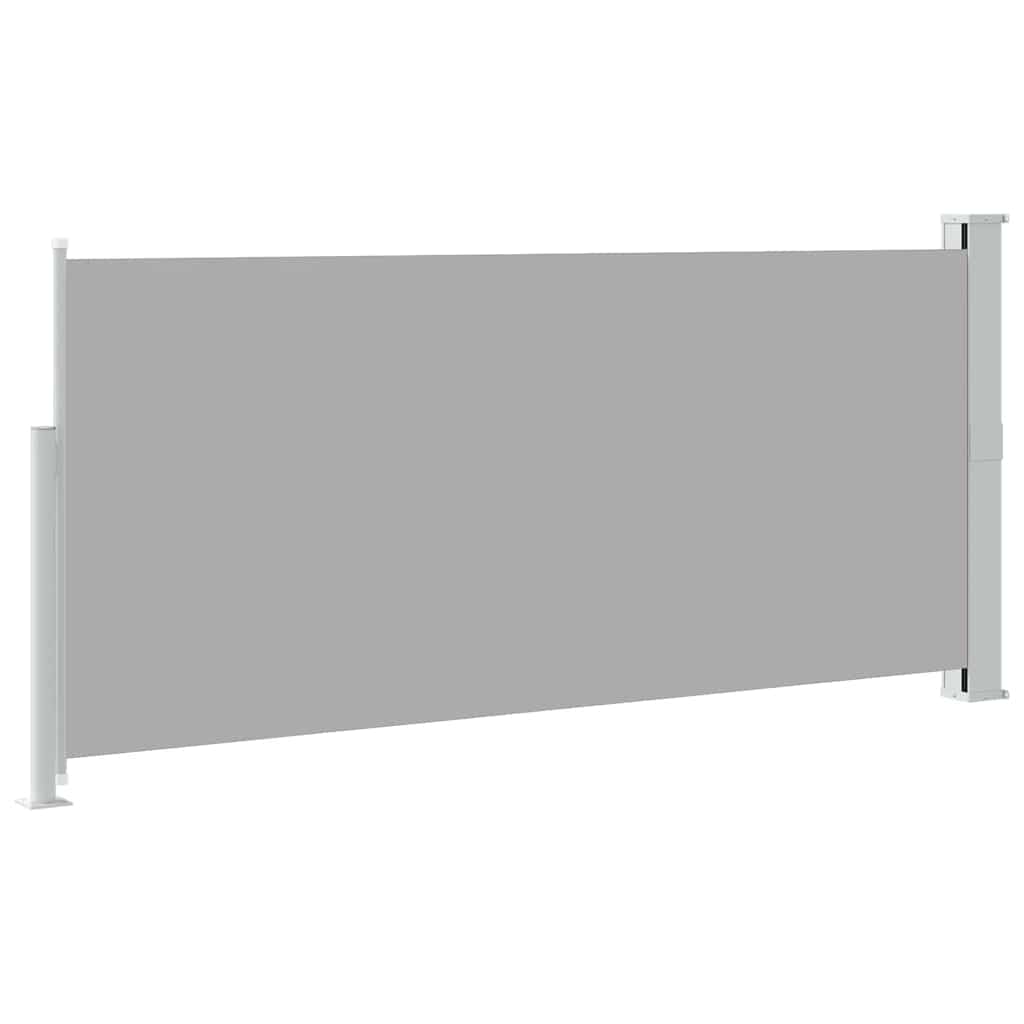 Retractable Side Awning 140 x 300 cm Grey