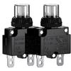Thermal Overload Circuit Breaker 88 Series 6A 32V DC 125/250VAC 50/60Hz Push Button Circuit Breaker Reset Boot Switch and Waterproof Button