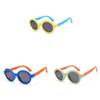 Childrens Sunglasses Foldable Round Frame Summer Outdoor Sun Protection Uv