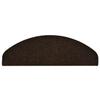 VidaXL Self-Adhesive Stair Treads 30 Pieces 65 X 21 X 4 Cm Brown Semicircular Large 3365662
