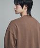 Mubeun Oversized Pigment Sweatshirt Brown