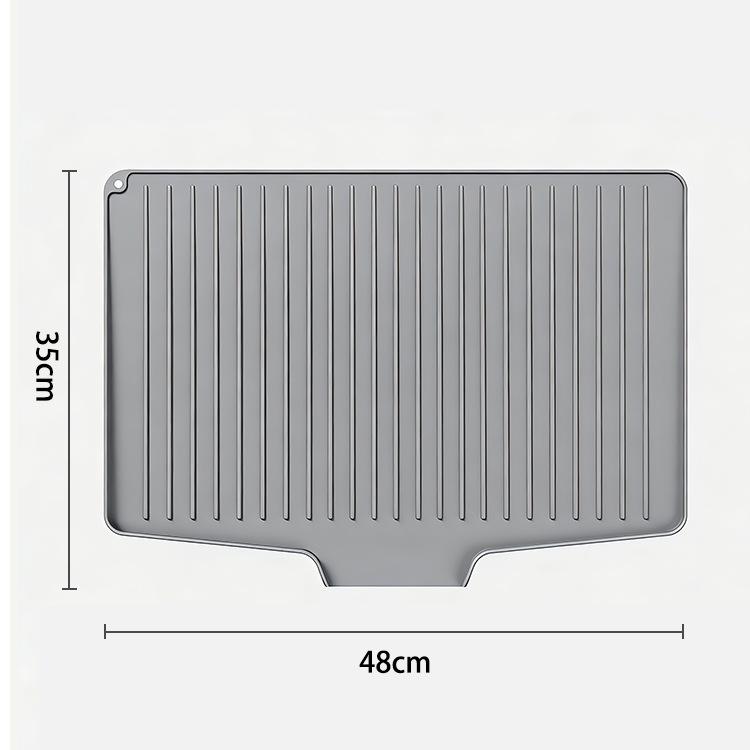 Silicone Kitchen Countertop Drying Mat & Heat-Resistant Drainage Board