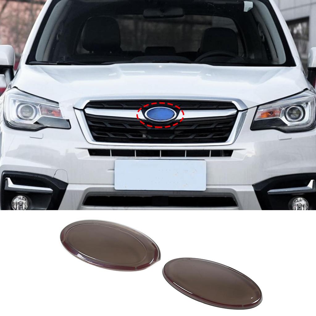 Subaru Forester 2013-2018 Emblem Cover Front and Rear Emblem Decorative Cover Logo Decoration Panel